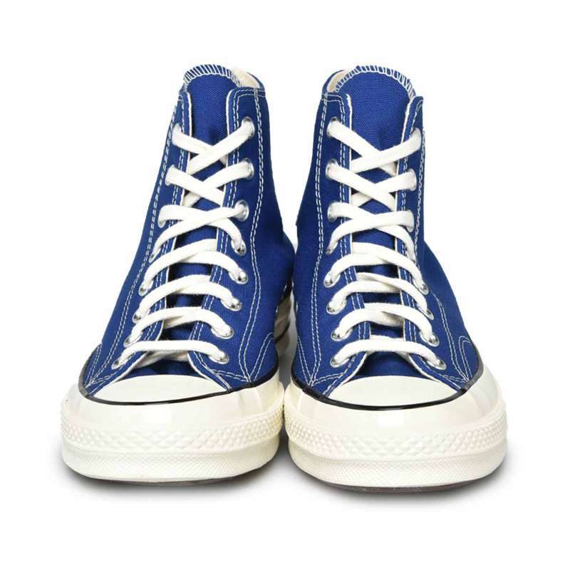 blue converse slip on