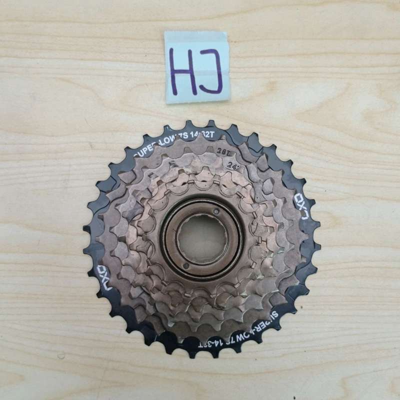 Jual Sprocket Freewheel Oxo 7 Speed 32T 14 32T Drat Gir Gear di
