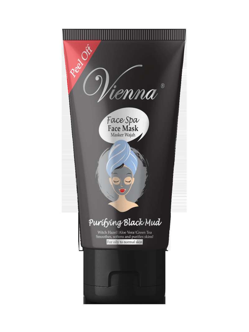 Jual Vienna Peel Off Mask Face Spa Purifying Black Mud Tube 50ml Online November 2020 Blibli