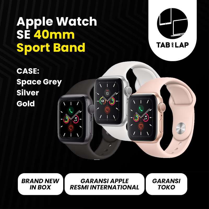 Jual Apple Watch SE Space Gray Aluminum 