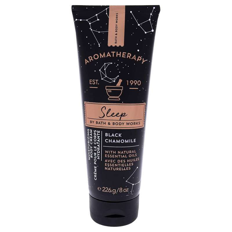 Jual Bath And Body Works Aromatherapy Sleep Black Chamomile Body Cream 226ml Online November 2020 Blibli Com