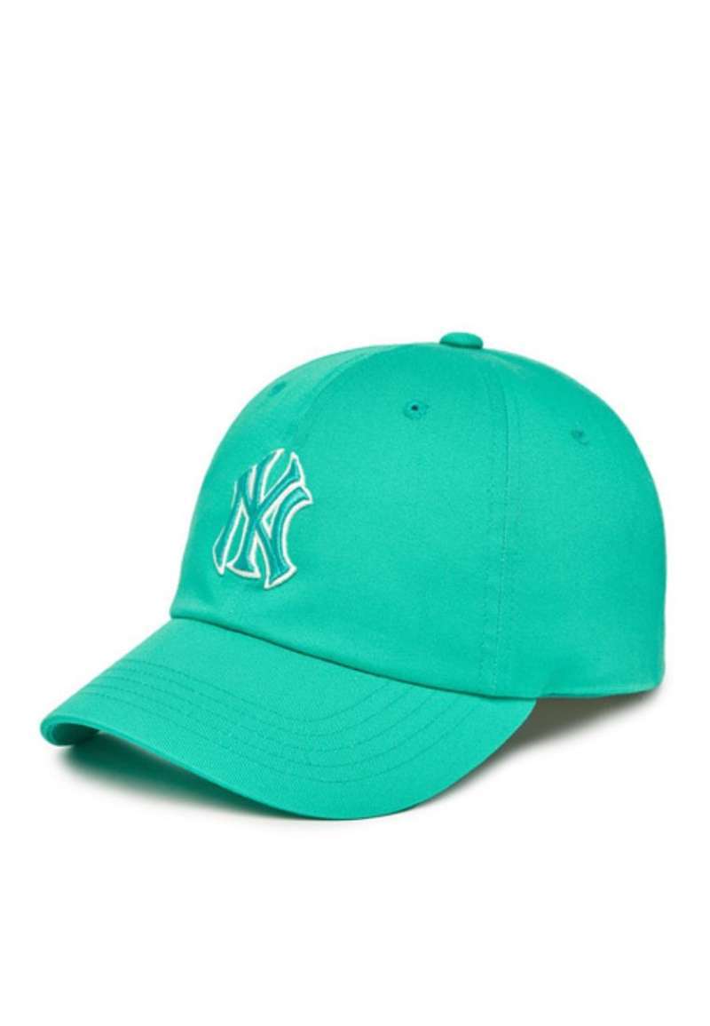 ★MLB Korea★ Rookie Unstructured Ball Cap NY Green 3ACP7701 MLB Unisex Rookie Unstructured Ball Cap LA Dodgers Green