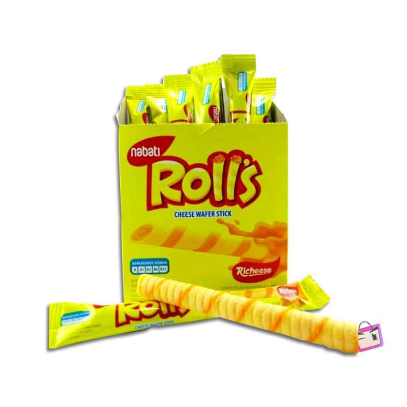 Nabati Richeese Wafer Stick Rolls Krim Keju 20pcs X 8gr Terbaru Agustus 2021 Harga Murah Kualitas Terjamin Blibli