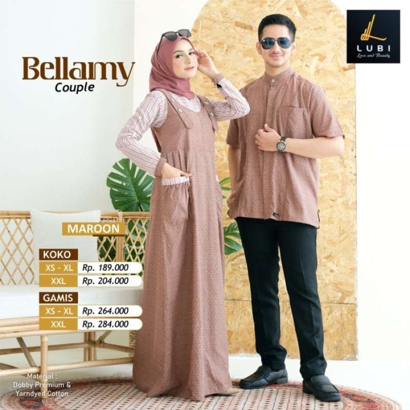 Couple Lubi Bellamy Maroon