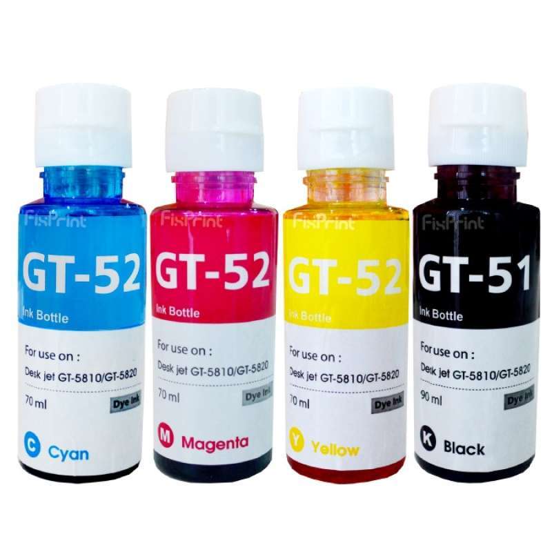 Promo Tinta HP GT52 GT53 Compatibale 1 SET CMYK Printer GT5810 GT582 115  310 315 319 350 415 419 410 di Seller Fixprint - Kota Surabaya, Jawa Timur  | Blibli