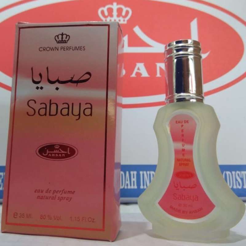 Jual Parfum Sabaya 35ml Ahsan Botol Spray Edp Di Seller Sebelah