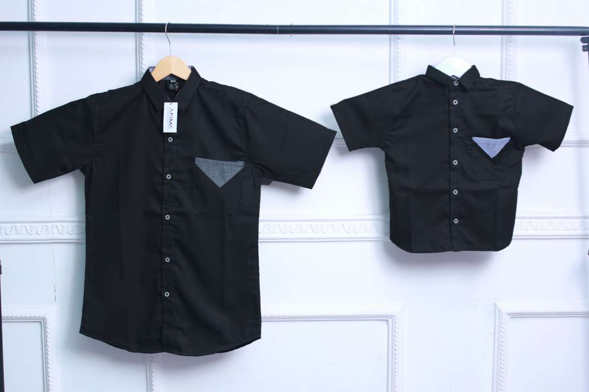 BAJU KEMEJA AYAH ANAK TERBARU COUPLE SERAGAM KELUARGA
