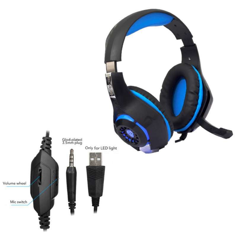 REXUS HEADSET GAMING VONIX F55 FREE SPLITTER XIONSTORE