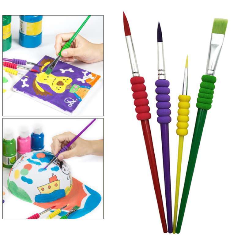 kids paint brush set