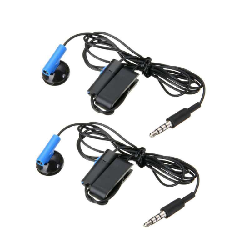 2Pcs Wired Mono Earphone Single Earbud 