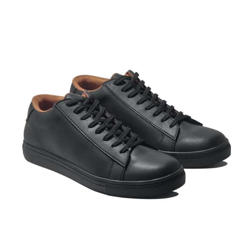 MUZZLE FULL BLACK |MNM x Lvnatica| Sepatu Sneakers Pria Casual ORI