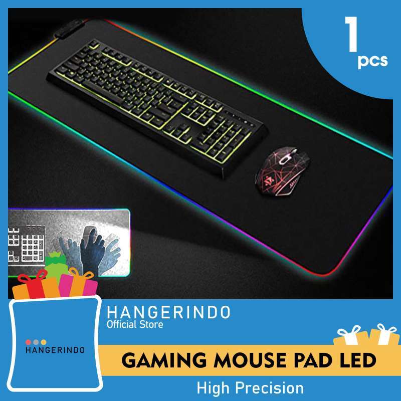 Jual Hangerindo Glowing Led High Precision Gaming Mouse Pad Rgb 300 X 780 X 4mm Online Desember 2020 Blibli