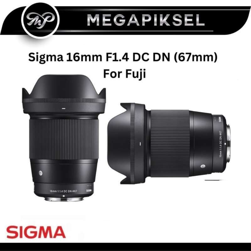 Sigma 16mm F1 Sigma Lens Fuji X Mount Promo Sigma 16mm DC DN
