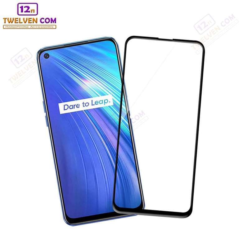 zenBlade 5D Full Cover Tempered Glass Realme Hitam