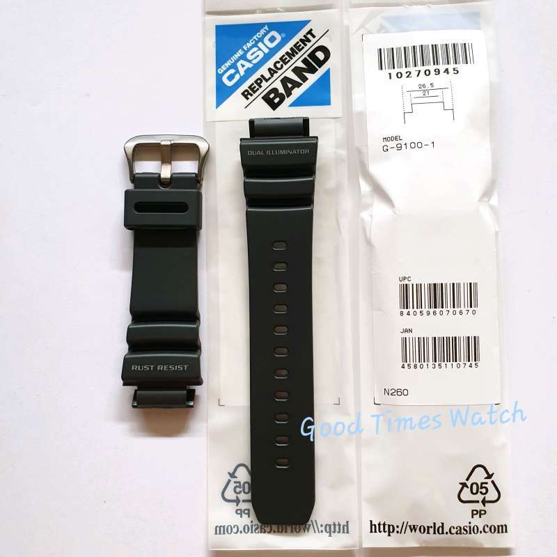 Jual strap on sale g shock