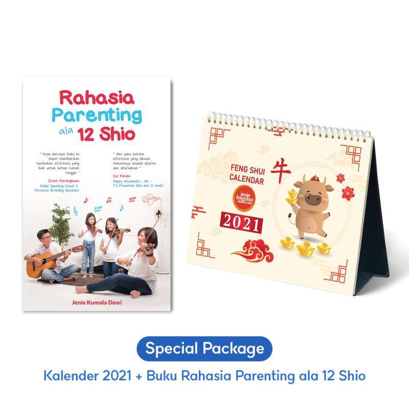 Jual Jenie Things Special Package Kalender 2021 Buku Rahasia Parenting Ala 12 Shio Online Februari 2021 Blibli