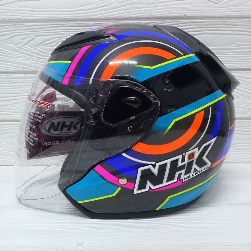 Harga helm cheap nhk half face