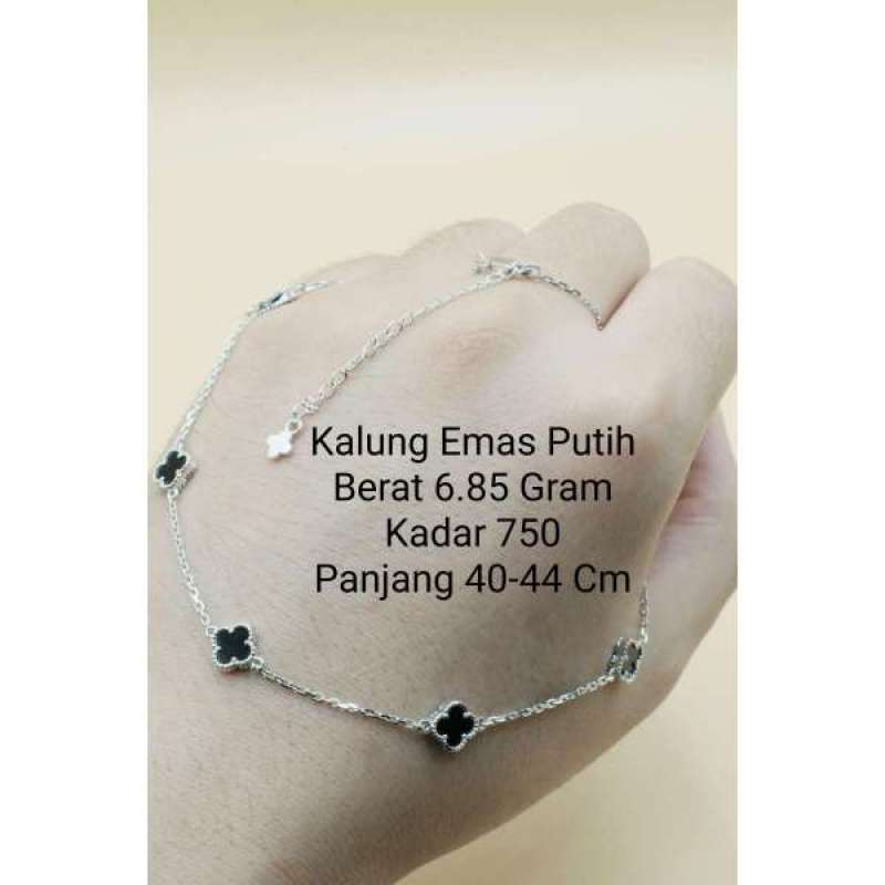 Hwt Kalung Emas Putih 0 34101120 Terbaru Agustus 2021 Harga Murah Kualitas Terjamin Blibli