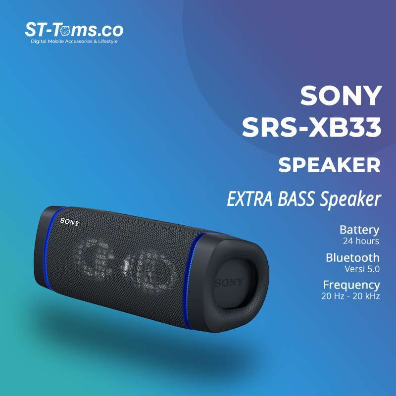 SRS XB33 Extra Bass Portable Bluetooth 