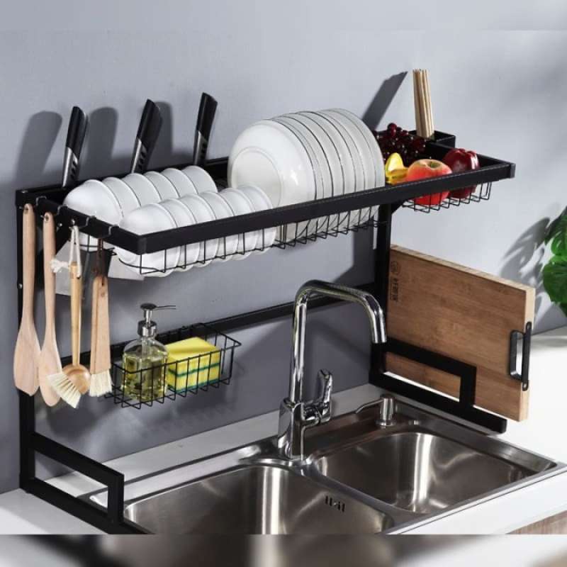 Jual Mainland Rak Pengering Piring Wastafel Stainless Serbaguna Hrm101 Online April 2021 Blibli
