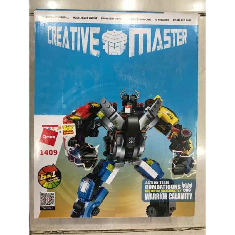 Promo Bricks Lego Block Qman Creative Master Warrior Calamity 6in1