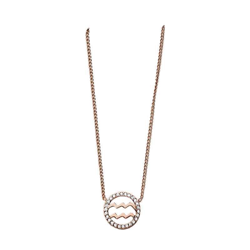 Promo Kalung Fossil JF03310791 Aquarius 