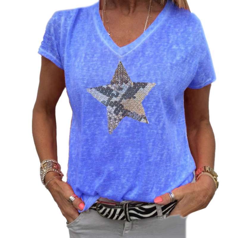 Promo Bluelans Women Stylish Summer T 