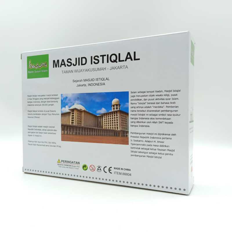 Jual Superior Toys Basumi Masjid Istiqlal Miniatur Mainan Balok Lego Susun Terbaru Juli 2021 Blibli
