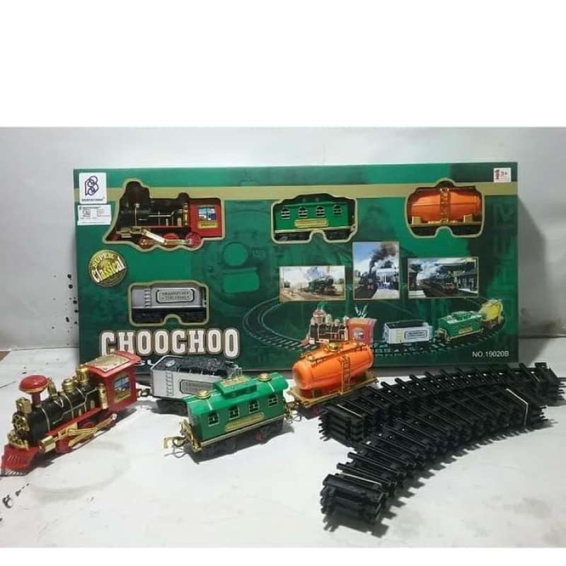 Jual Mainan Anak Kereta Api Mengeluarkan Asap Choochoo Super Train Promo Terbaru Juni 2021 Blibli