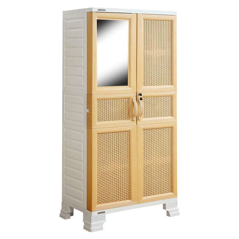 Jual Napolly Lemari Pakaian Gantungan Cermin Big Cupboard Rotan Terbaru Juni 2021 Blibli