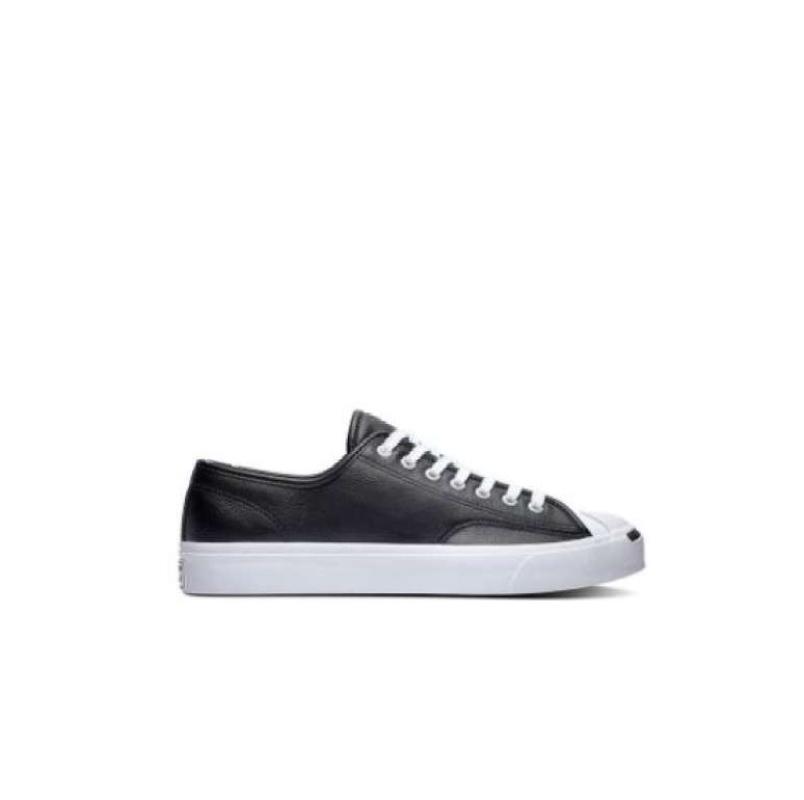 Jual JACK PURCELL OX LEATHER BLACK WHITE 164224C Black White