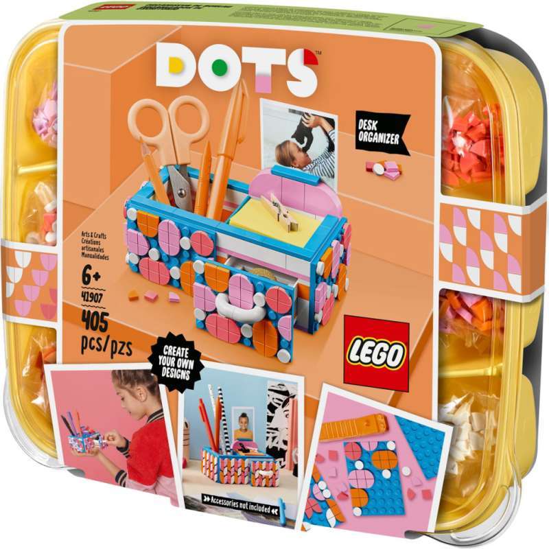 Lego dots desk clearance organizer 41907