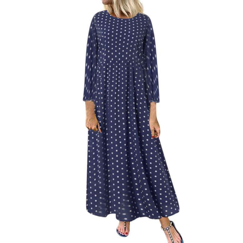 plus size casual maxi dress