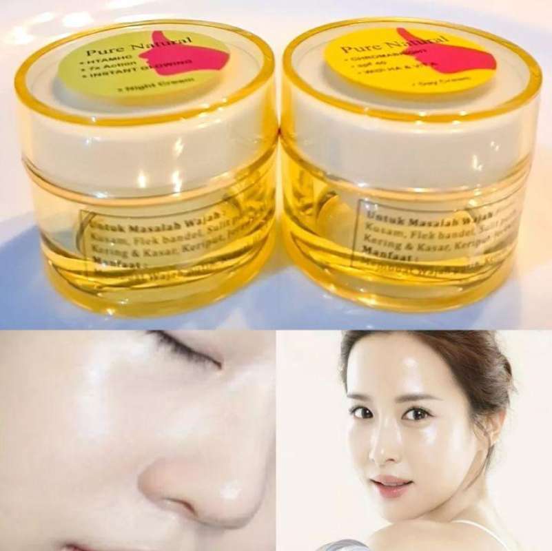 cream whitening glowing