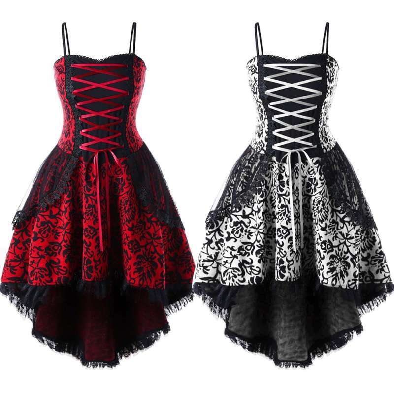 Hem Sleeveless Bandage Corset Dress 
