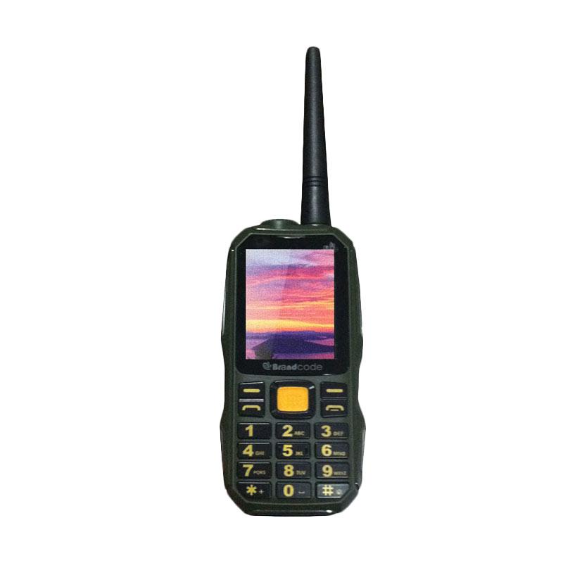 Brandcode B68 HT Function Handphone - Hijau [10000 mAh]
