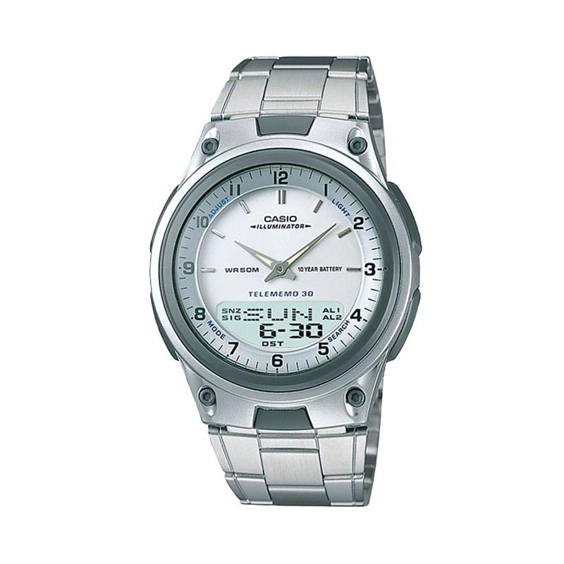 cara setting jam casio illuminator telememo 30