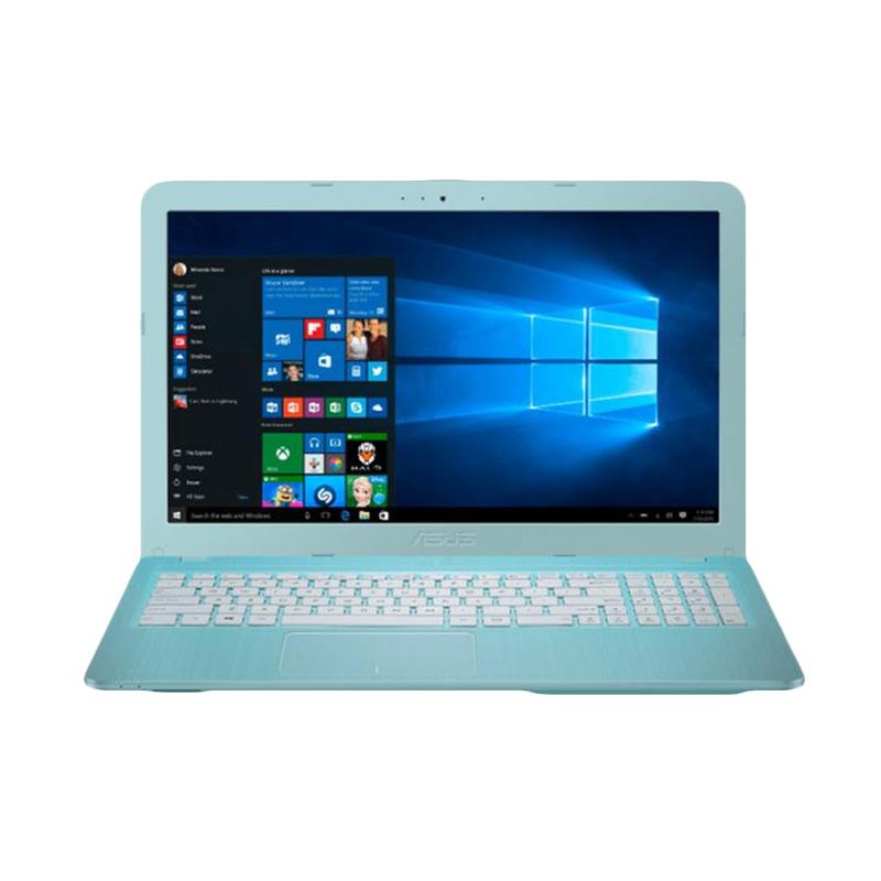Asus X441SA Proc N3060 Notebook - Aqua Blue [500 GB/ 2GB DDR3L]