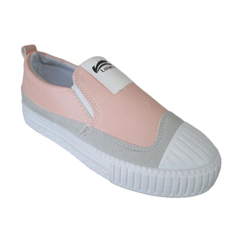 Lounch AA-01 Sepatu Sport Wanita - Pink White
