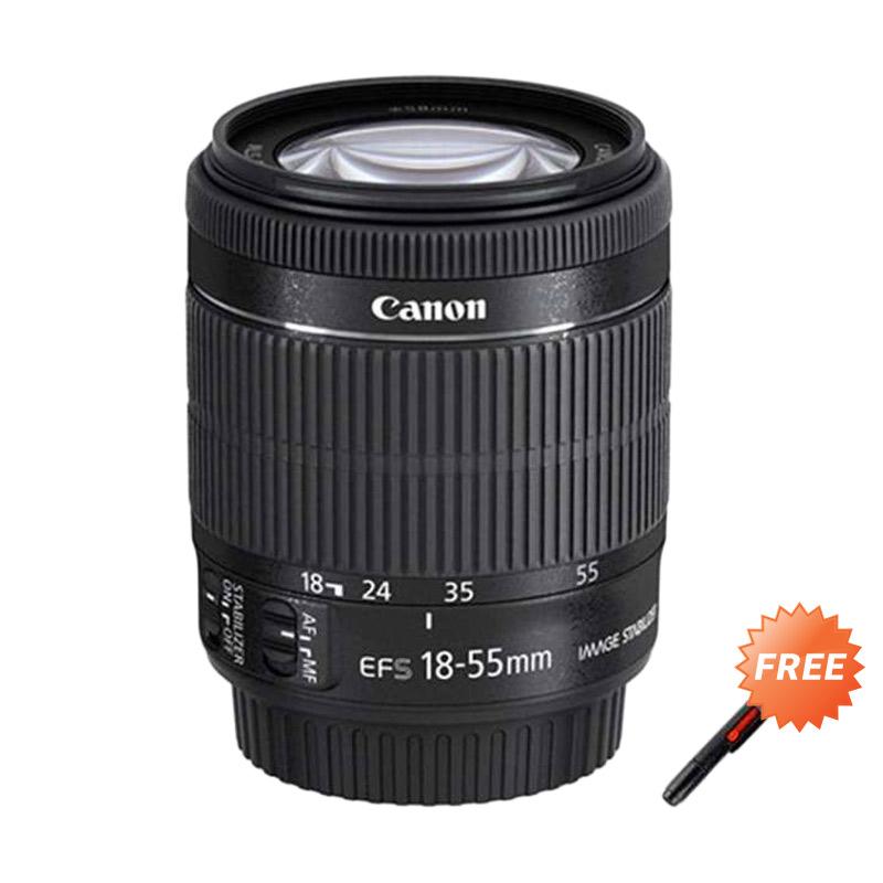 canon ef s 18 55mm f 3 5 5 6 is stm lensa kamera free lespen universal