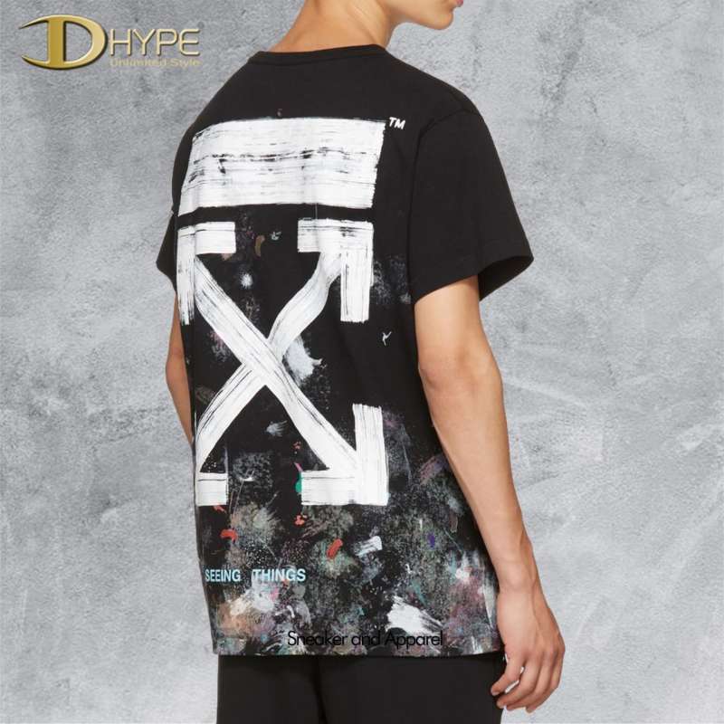 OFF WHITE Galaxy Brushed Tee artfive .jp