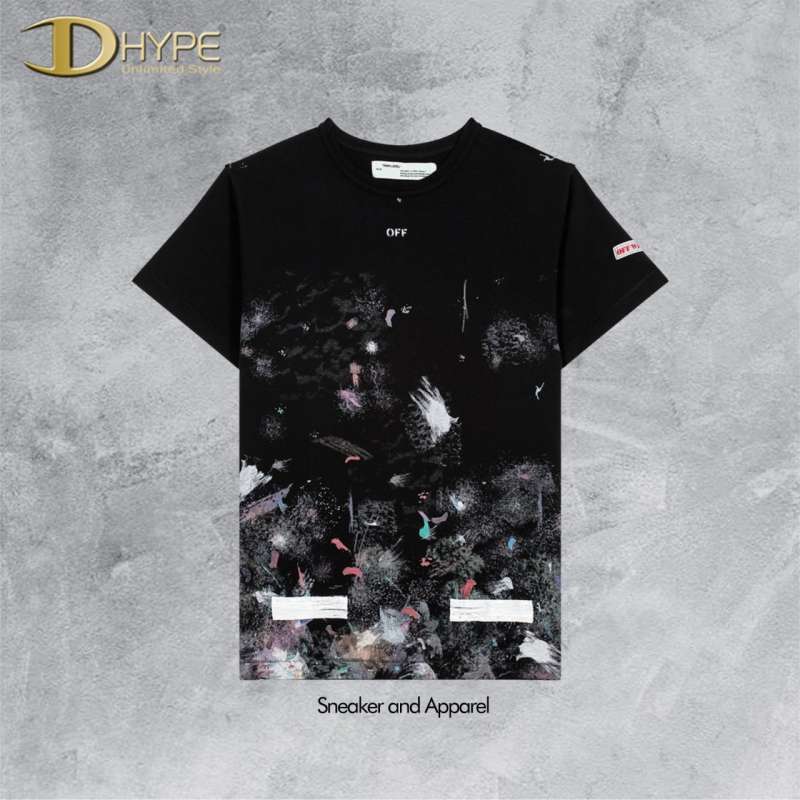 Off white deals galaxy brushed tee