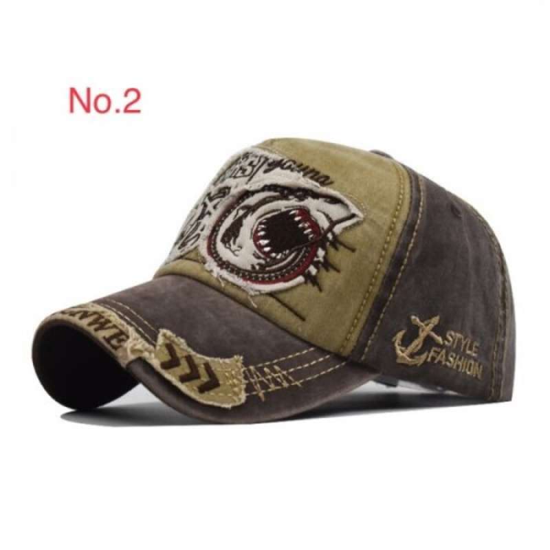 Topi Baseball Cap Import Topi SHARK 
