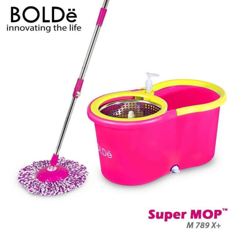 Jual Grosir Super Mop Bolde M 789x Grosir Bolde 1 Kain Pel Supermop Alat Pel Bolde Pink Keren Murah Mei 2021 Blibli