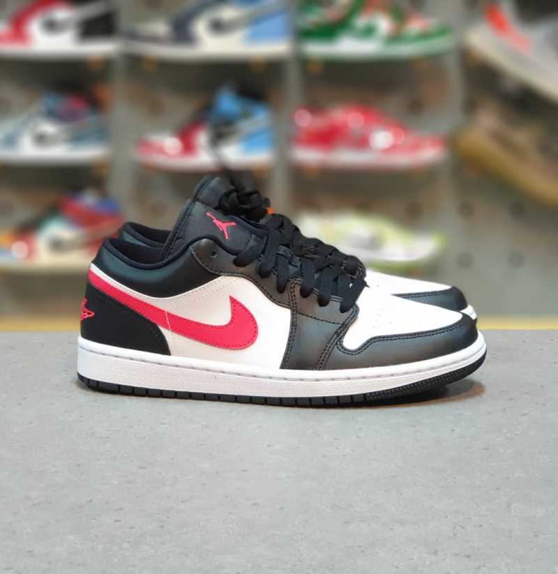 nike ones red and black