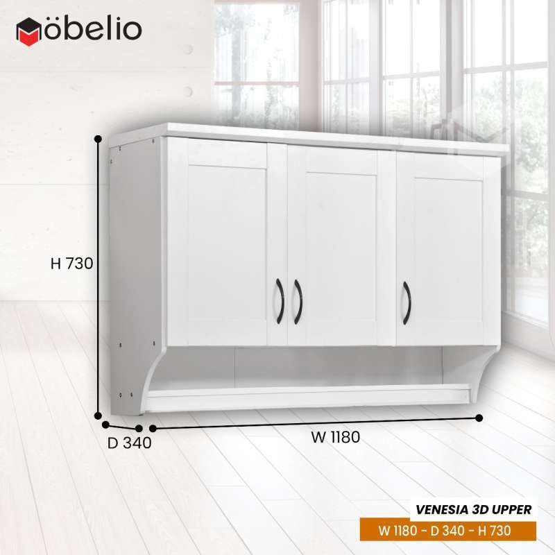 Jual Kitchen Set Atas Bawah 2 Dan 3 Pintu Scandinavian Minimalis Elegan Online Maret 2021 Blibli