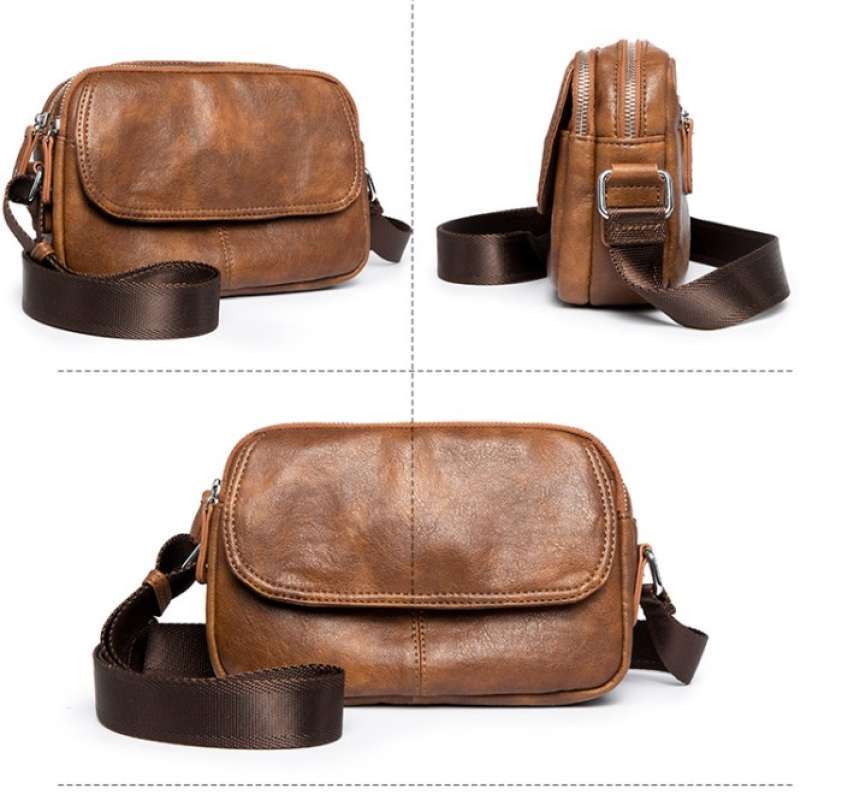 Jual Tas Slempang Kulit Pria Tas Selempang Pria Sling Bag Tas