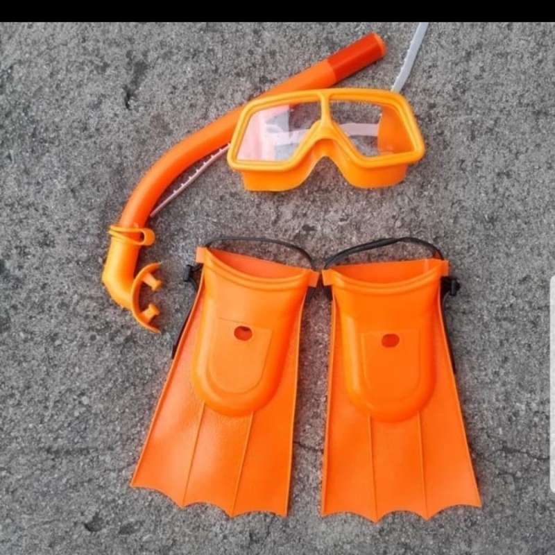 Jual Set Diving Fin Anak Set Kacamata Renang Kaki Katak Terbaru September 21 Harga Murah Kualitas Terjamin Blibli