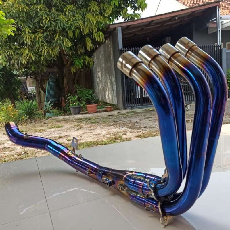 Jual Header Leher Knalpot Racing Blue Series Model Samg Kawasaki Zx25r Zx 25r Zx 25r Murah Mei 2021 