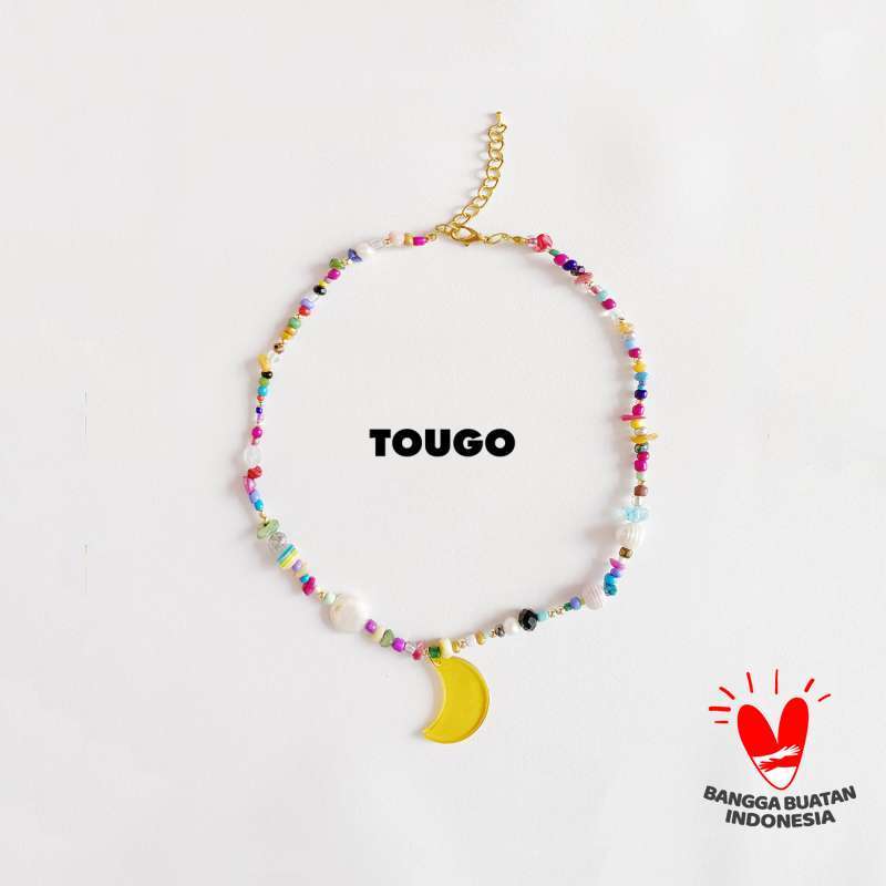 Colorful Beads Necklace TOUGO 